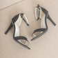 OASIS SOCIETY Dublin - Metal Stud Open Toe Heels