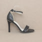 OASIS SOCIETY Dublin - Metal Stud Open Toe Heels