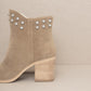 OASIS SOCIETY Alofi - Studded Collar Booties