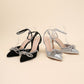 Sassy double bow Heel 2 colors to choose from