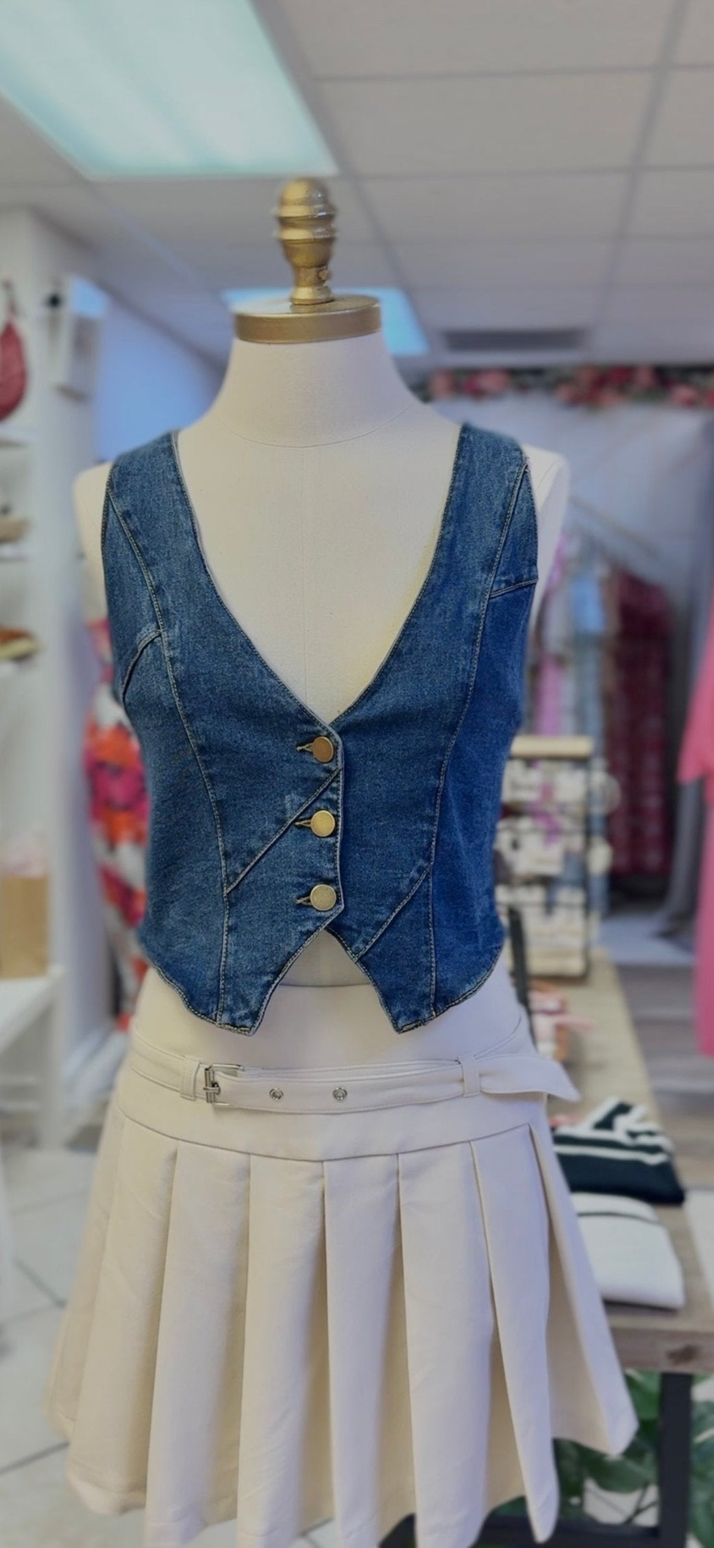 Denim Vest