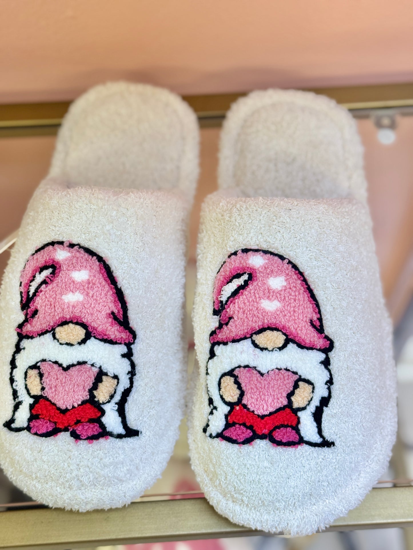 Gnome Print Cozy Indoor Home Slippers