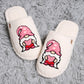 Gnome Print Cozy Indoor Home Slippers