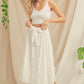 Sweet Ivory midi skirt