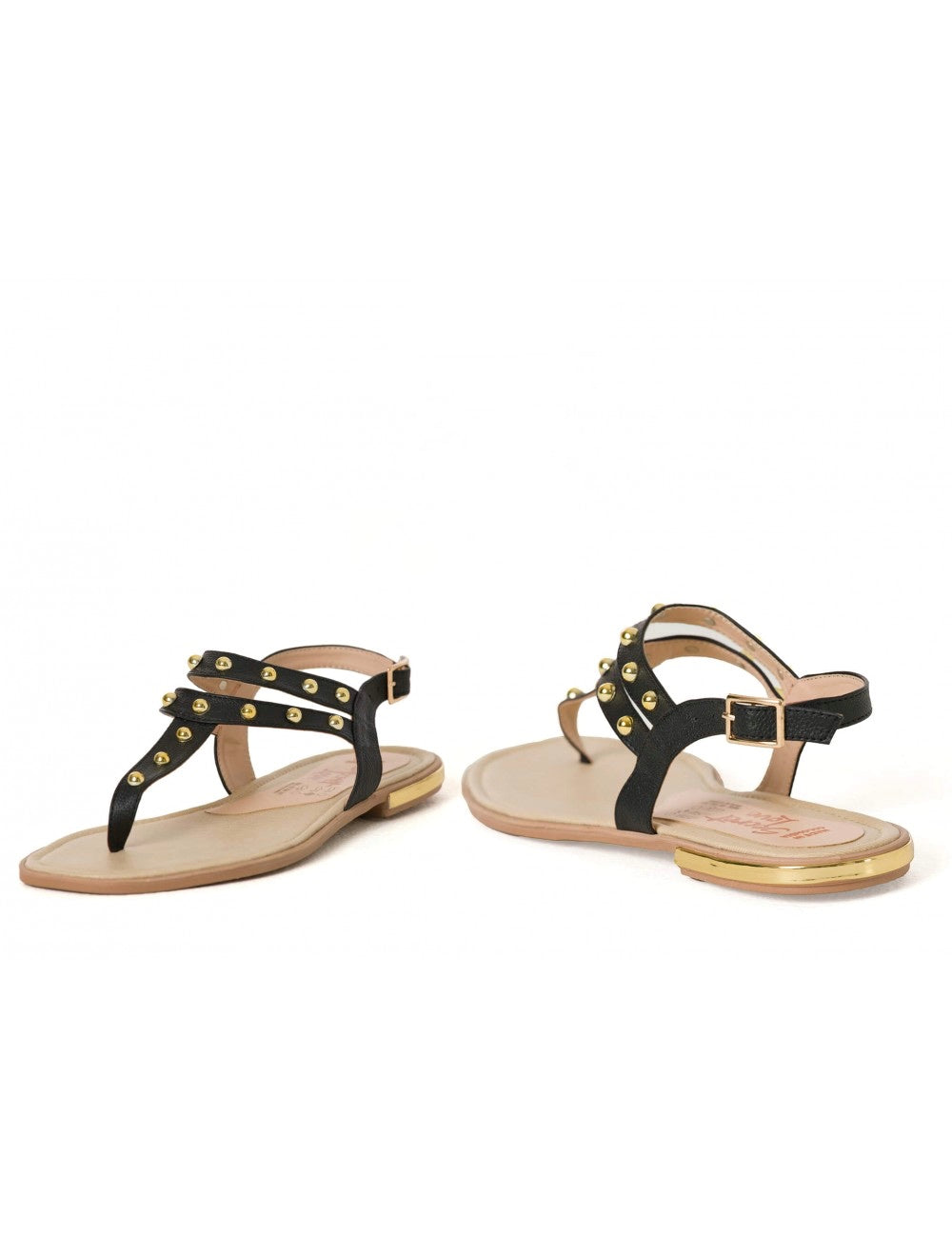 Sandals with double straps