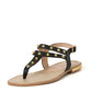 Sandals with double straps